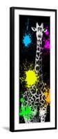 Safari Colors Pop Collection - Giraffe IX-Philippe Hugonnard-Framed Premium Giclee Print