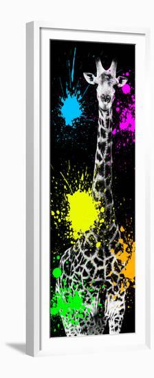 Safari Colors Pop Collection - Giraffe IX-Philippe Hugonnard-Framed Premium Giclee Print