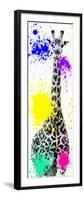 Safari Colors Pop Collection - Giraffe X-Philippe Hugonnard-Framed Giclee Print