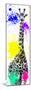 Safari Colors Pop Collection - Giraffe X-Philippe Hugonnard-Mounted Premium Giclee Print