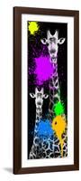 Safari Colors Pop Collection - Giraffes IV-Philippe Hugonnard-Framed Premium Giclee Print