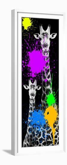 Safari Colors Pop Collection - Giraffes IV-Philippe Hugonnard-Framed Premium Giclee Print