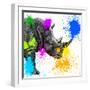 Safari Colors Pop Collection - Rhino Portrait II-Philippe Hugonnard-Framed Giclee Print