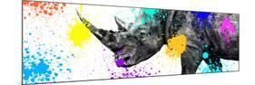 Safari Colors Pop Collection - Rhino Portrait V-Philippe Hugonnard-Mounted Giclee Print