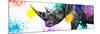 Safari Colors Pop Collection - Rhino Portrait V-Philippe Hugonnard-Mounted Premium Giclee Print