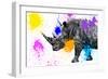 Safari Colors Pop Collection - Rhino Portrait VII-Philippe Hugonnard-Framed Giclee Print