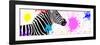 Safari Colors Pop Collection - Zebra VII-Philippe Hugonnard-Framed Premium Giclee Print