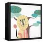 Safari Days 1-Kimberly Allen-Framed Stretched Canvas