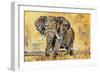 Safari Elephant-Madelaine Morris-Framed Art Print