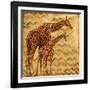 Safari Famiy II-Patricia Pinto-Framed Art Print