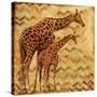 Safari Famiy II-Patricia Pinto-Stretched Canvas