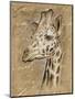 Safari Giraffe-Chad Barrett-Mounted Art Print