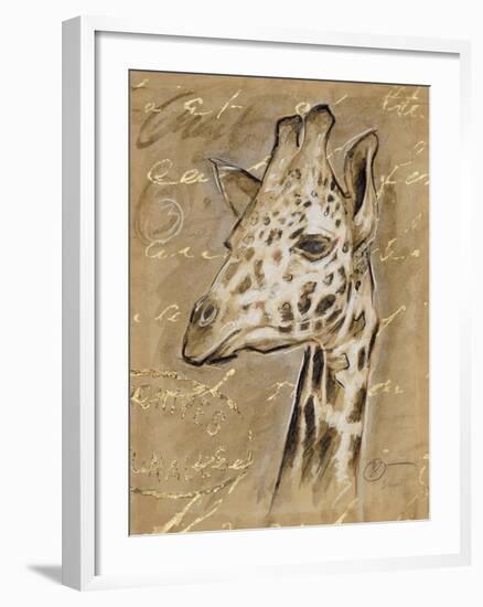 Safari Giraffe-Chad Barrett-Framed Art Print