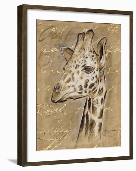 Safari Giraffe-Chad Barrett-Framed Art Print