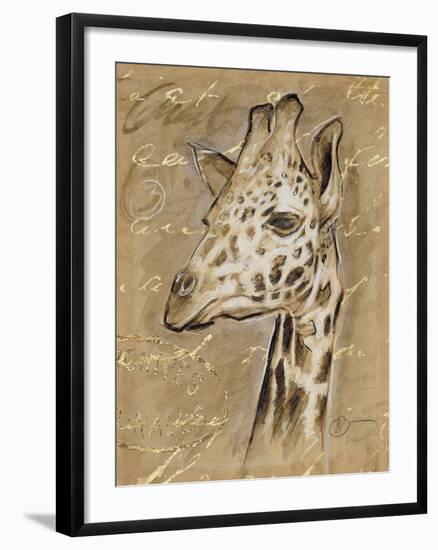 Safari Giraffe-Chad Barrett-Framed Art Print