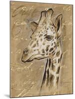 Safari Giraffe-Chad Barrett-Mounted Art Print