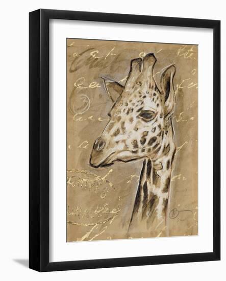 Safari Giraffe-Chad Barrett-Framed Art Print