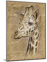 Safari Giraffe-Chad Barrett-Mounted Art Print