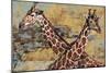Safari Giraffes-Madelaine Morris-Mounted Art Print
