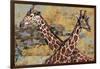 Safari Giraffes-Madelaine Morris-Framed Art Print