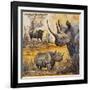 Safari I-Peter Blackwell-Framed Art Print