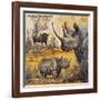 Safari I-Peter Blackwell-Framed Art Print