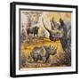 Safari I-Peter Blackwell-Framed Art Print