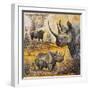 Safari I-Peter Blackwell-Framed Premium Giclee Print