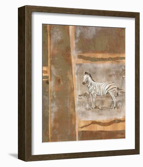 Safari II-Zella Ricci-Framed Art Print