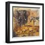 Safari II-Peter Blackwell-Framed Art Print