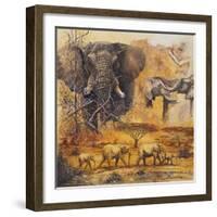 Safari II-Peter Blackwell-Framed Art Print