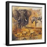 Safari II-Peter Blackwell-Framed Art Print