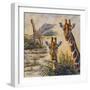 Safari IV-Peter Blackwell-Framed Premium Giclee Print