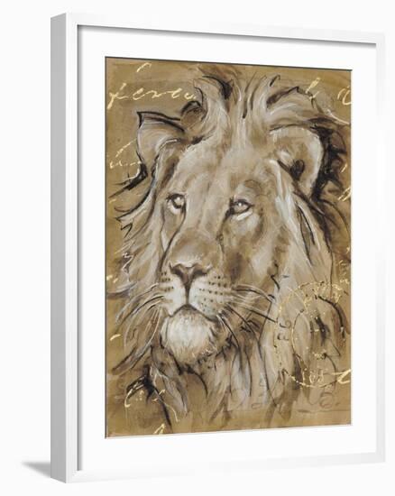 Safari Lion-Chad Barrett-Framed Art Print