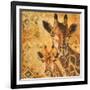 Safari Mother and Son I-Patricia Pinto-Framed Art Print