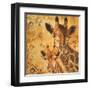 Safari Mother and Son I-Patricia Pinto-Framed Art Print