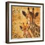 Safari Mother and Son I-Patricia Pinto-Framed Art Print