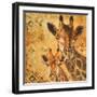 Safari Mother and Son I-Patricia Pinto-Framed Art Print