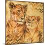 Safari Mother and Son II-Patricia Pinto-Mounted Premium Giclee Print