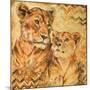 Safari Mother and Son II-Patricia Pinto-Mounted Art Print