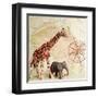 Safari Pals-Susannah Tucker-Framed Art Print