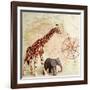 Safari Pals-Susannah Tucker-Framed Art Print