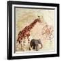 Safari Pals-Susannah Tucker-Framed Art Print