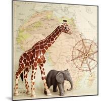 Safari Pals-Susannah Tucker-Mounted Art Print