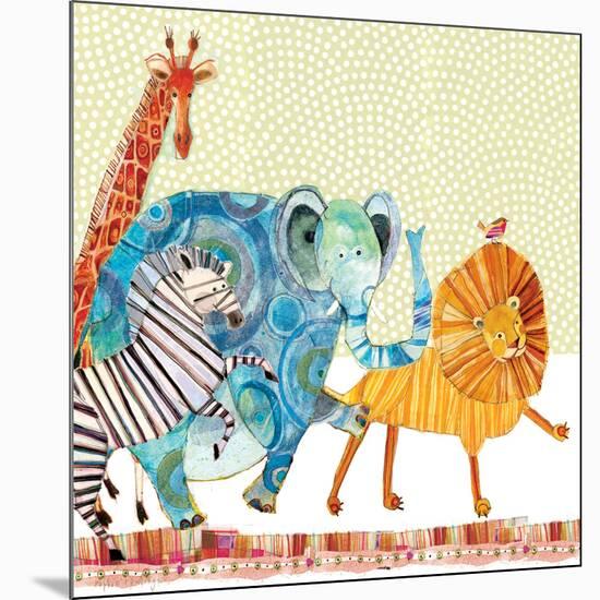 Safari Parade-Robbin Rawlings-Mounted Art Print