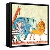 Safari Parade-Robbin Rawlings-Framed Stretched Canvas