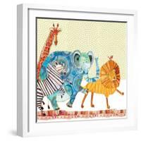 Safari Parade-Robbin Rawlings-Framed Premium Giclee Print