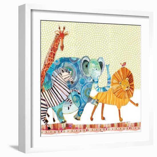 Safari Parade-Robbin Rawlings-Framed Premium Giclee Print