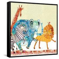 Safari Parade-Robbin Rawlings-Framed Stretched Canvas