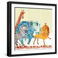 Safari Parade-Robbin Rawlings-Framed Art Print